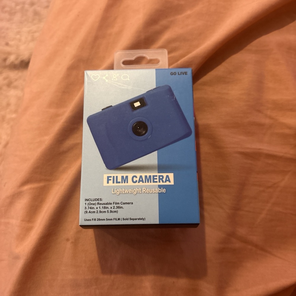 Blue Film Camera